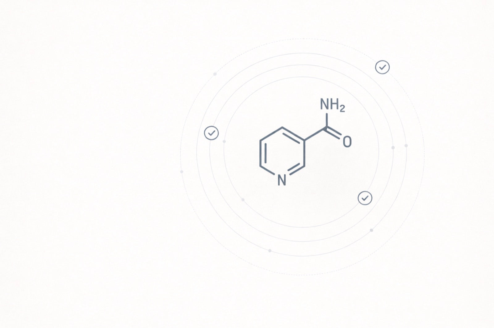 Nicotinamide molecular structure
