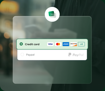 Purchase a Sun Powder subscription with a regular payment card